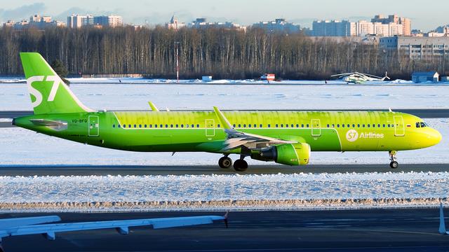 VQ-BFQ:Airbus A321:S7 Airlines